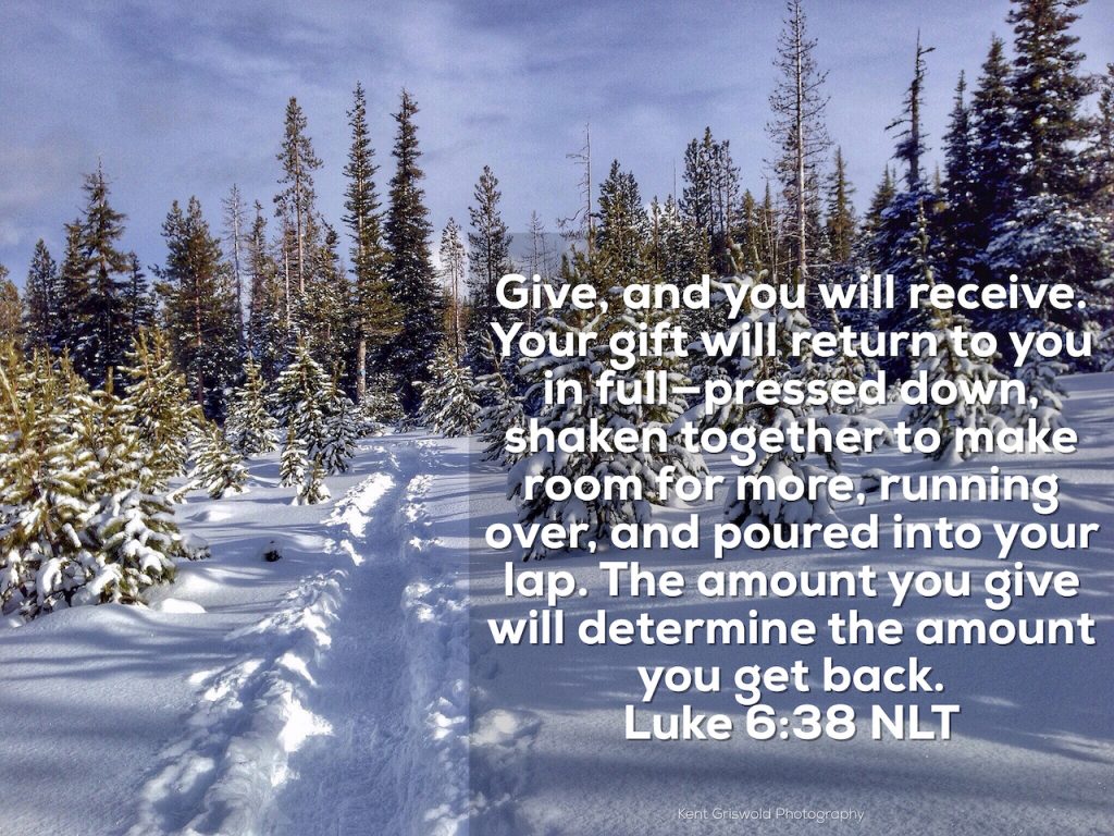 Give - Luke 6:38