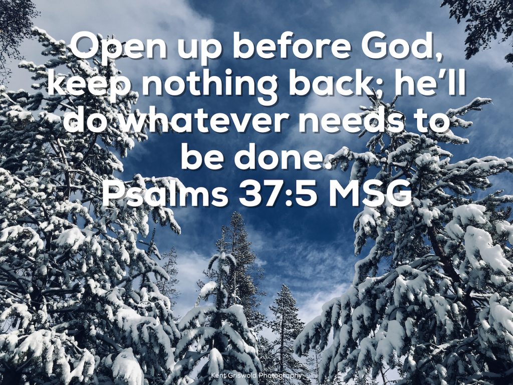 Seeking God - Psalms 37:5