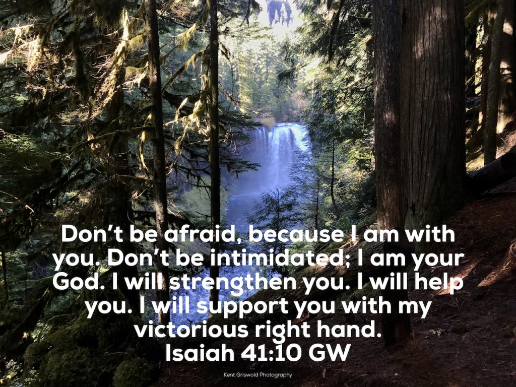 Afraid - Isaiah 41:10