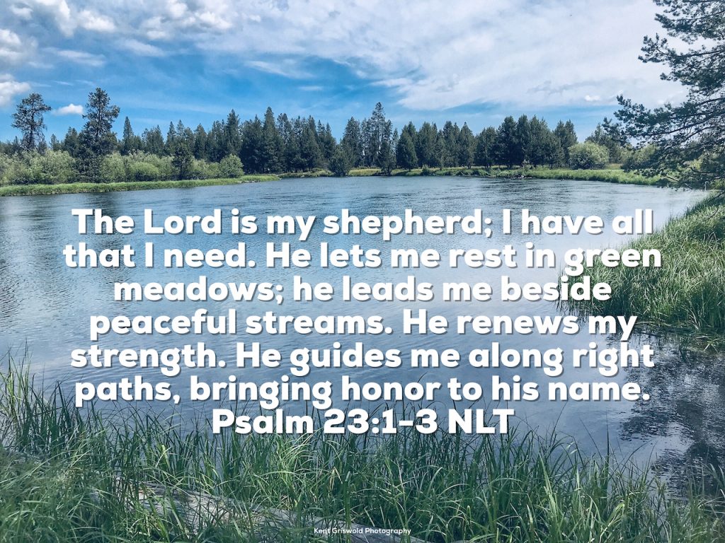 Shepherd - Psalm 23:1-3