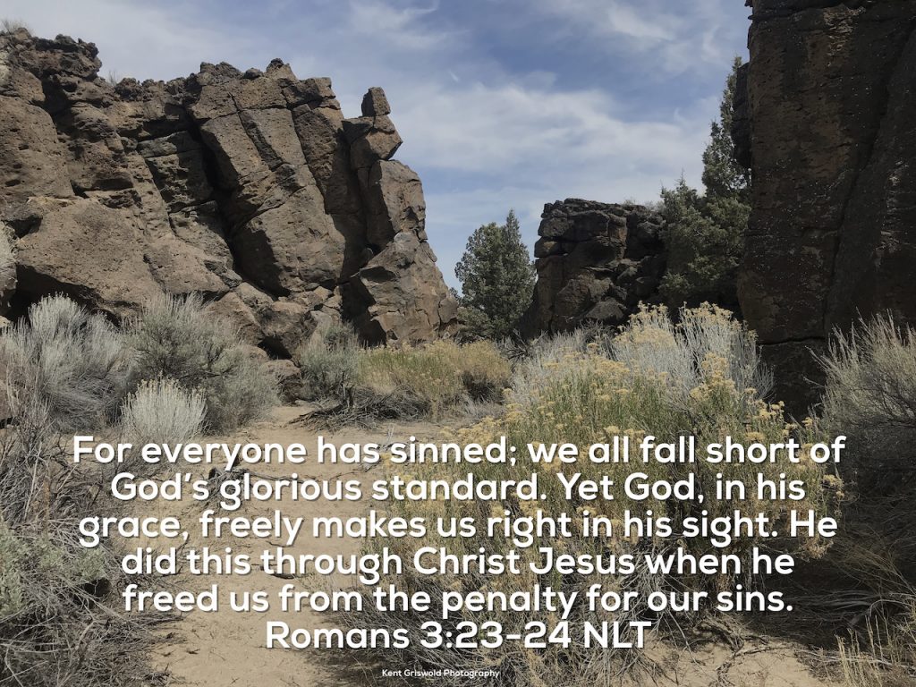 Sinned - Romans 3:23-24