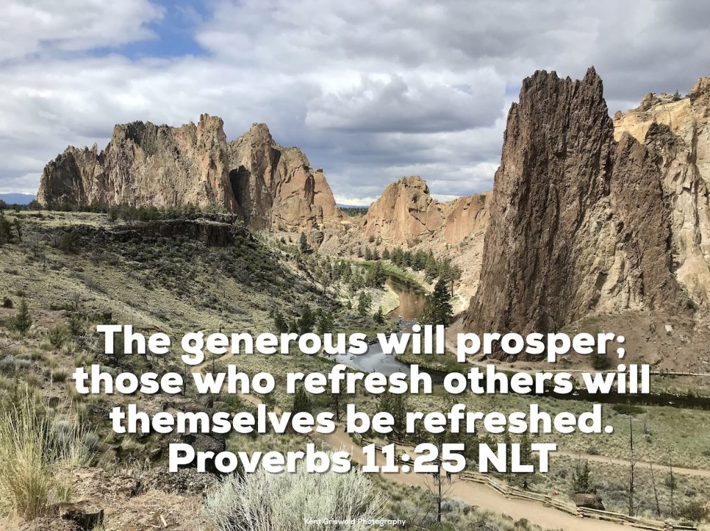 Refresh - Proverbs 11:25