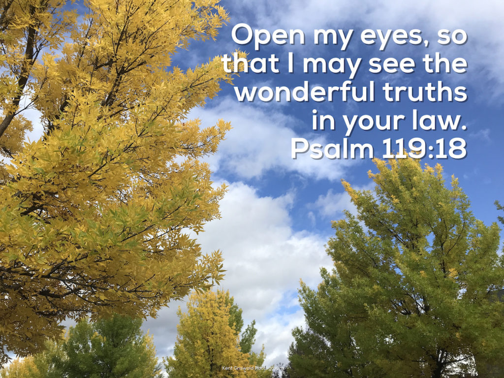 Truth - Psalm 119:18